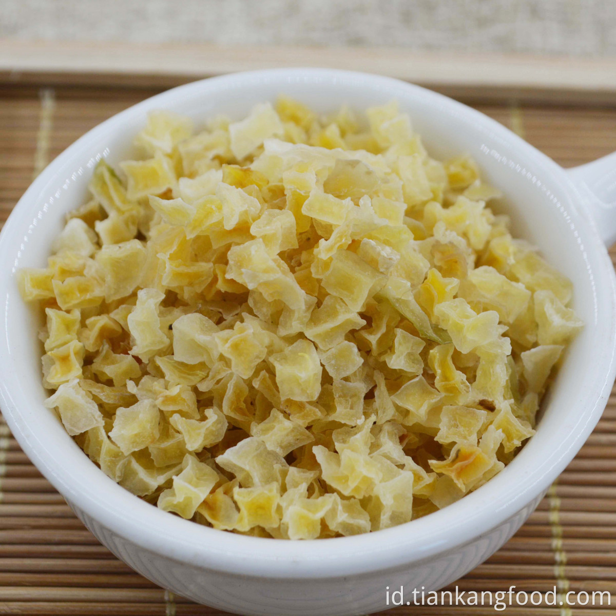 dehydrated white potato cubes